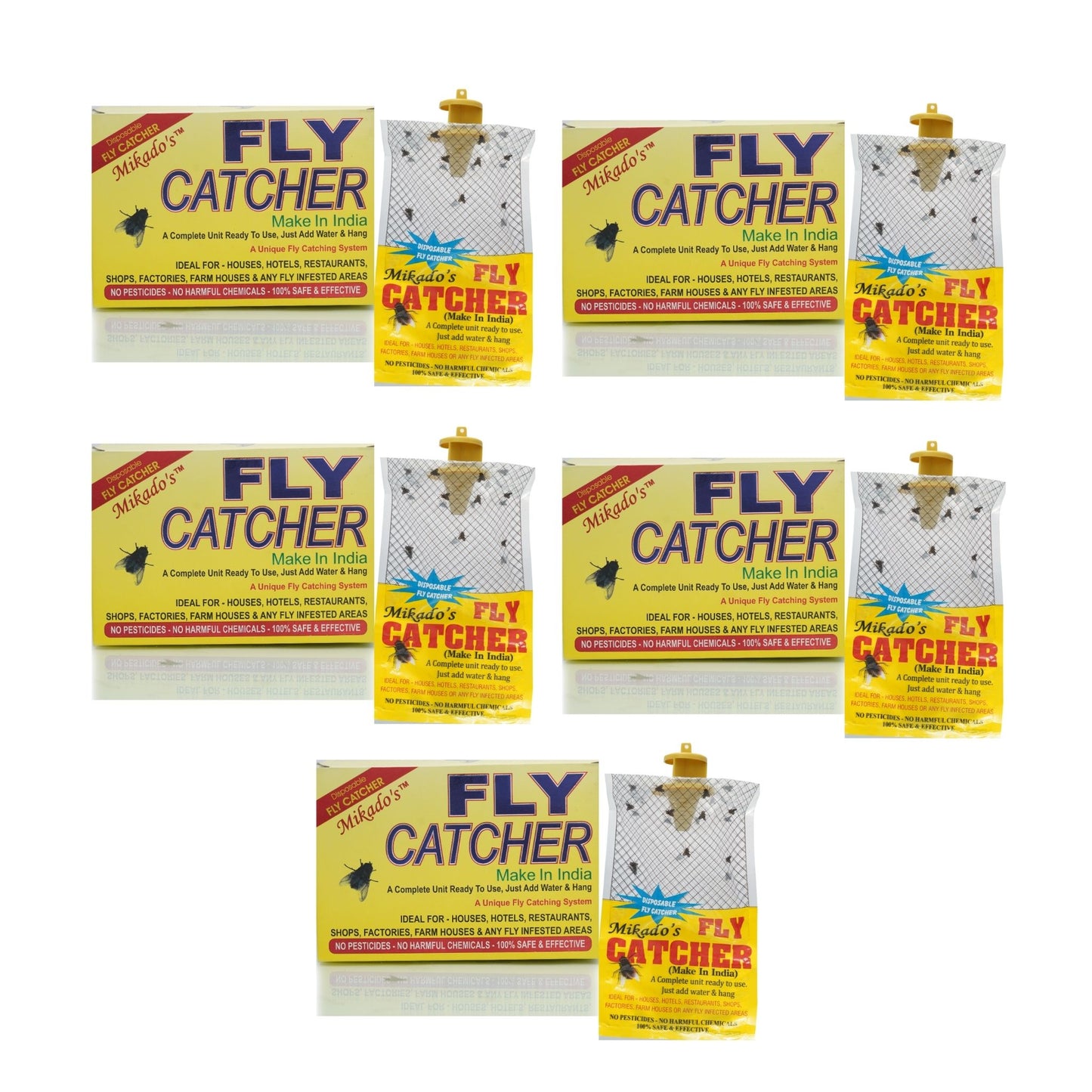 Mikado’s High Power Fly Catcher | Effective Fly Trap Solution | Quick Results | Mess-Free Use