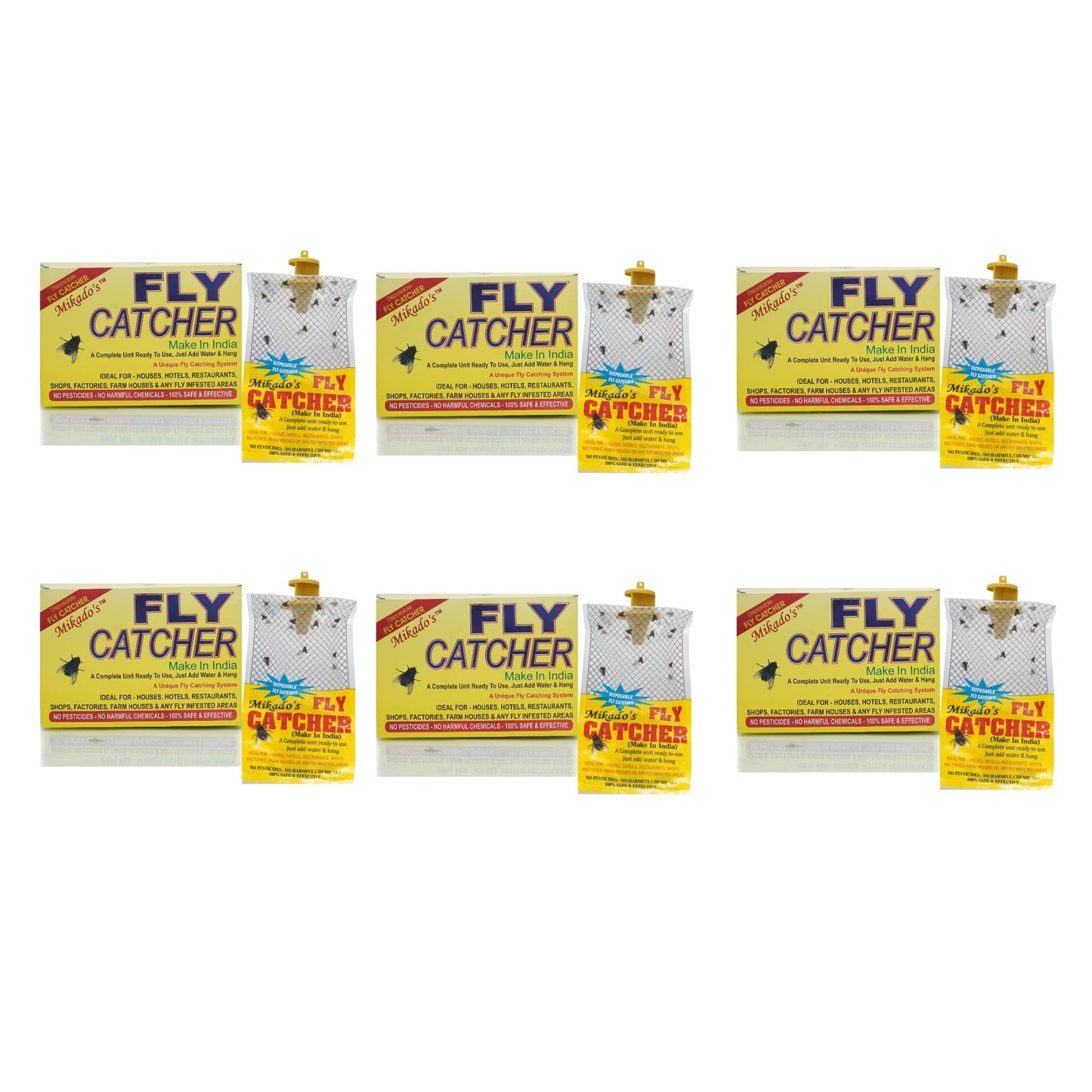 Mikado’s High Power Fly Catcher | Effective Fly Trap Solution | Quick Results | Mess-Free Use