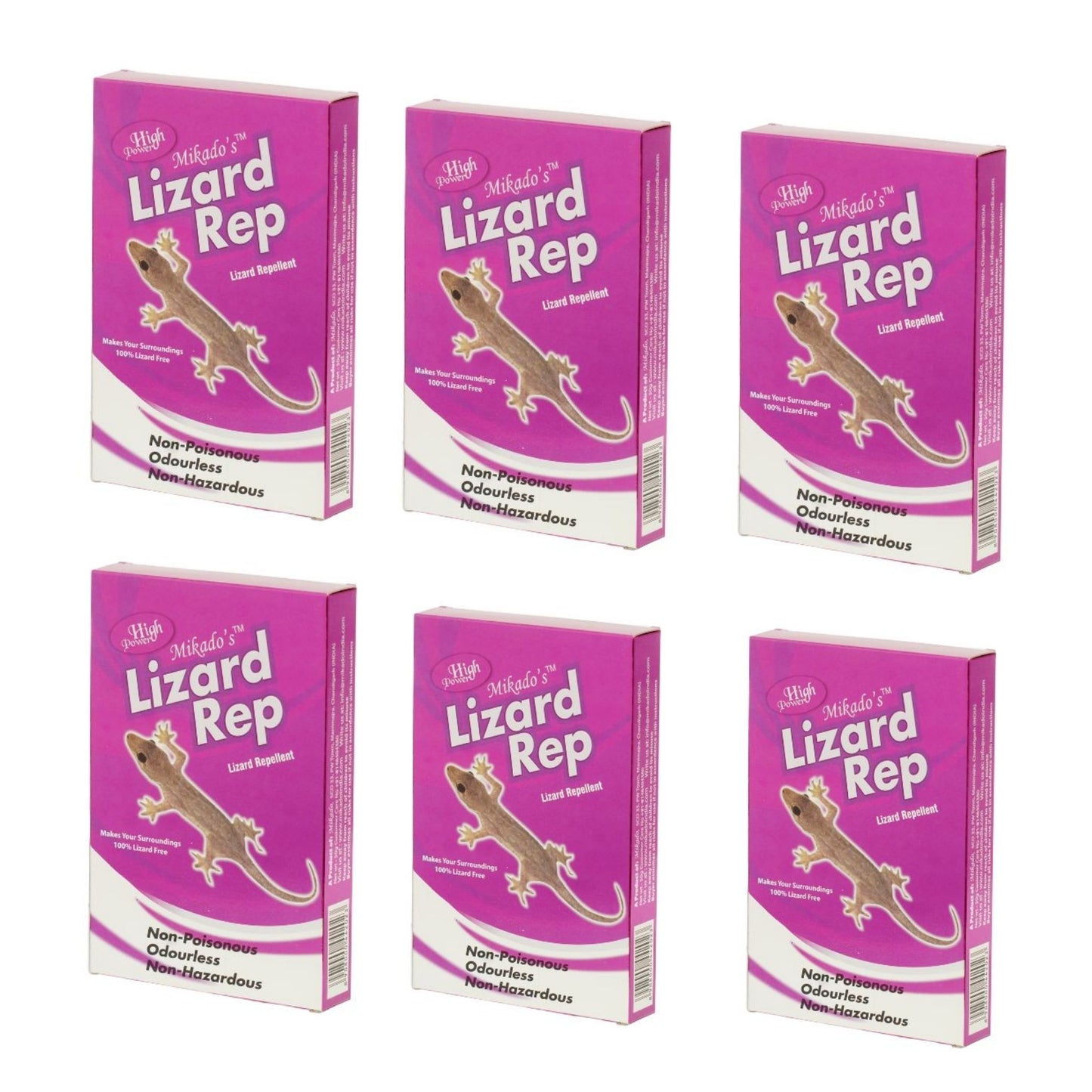 Mikado’s Lizard Repellent | Maintenance Free | Reliable Lizard Protection | Easy Application