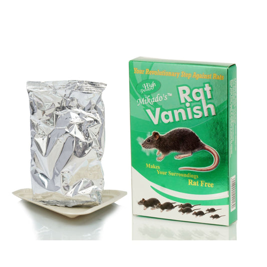 Rat Vanish | Powerful Rat Destroyer | Fast-Acting Rodent Control | Effective for Home & Warehouse
