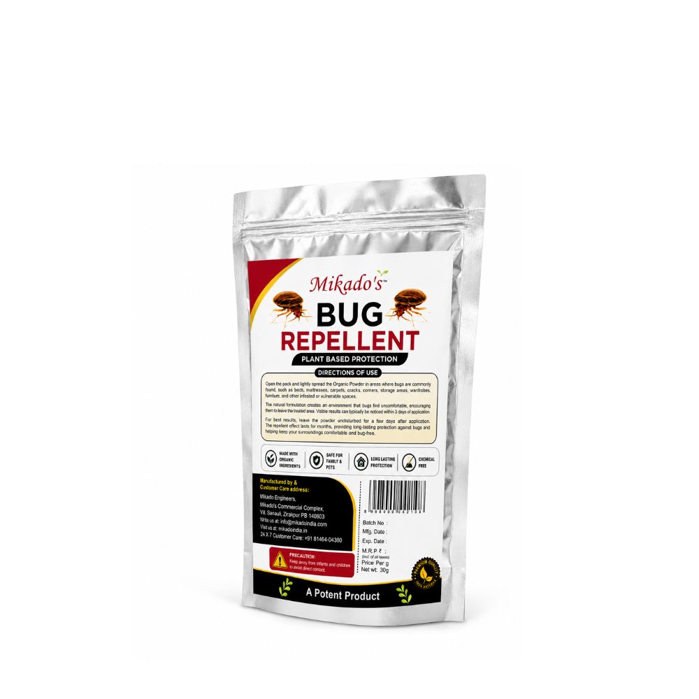 Mikado Power Pro Bug Repellent | Effective Against Ants, Cockroaches & More | Safe & Easy to Use | Home Protection
