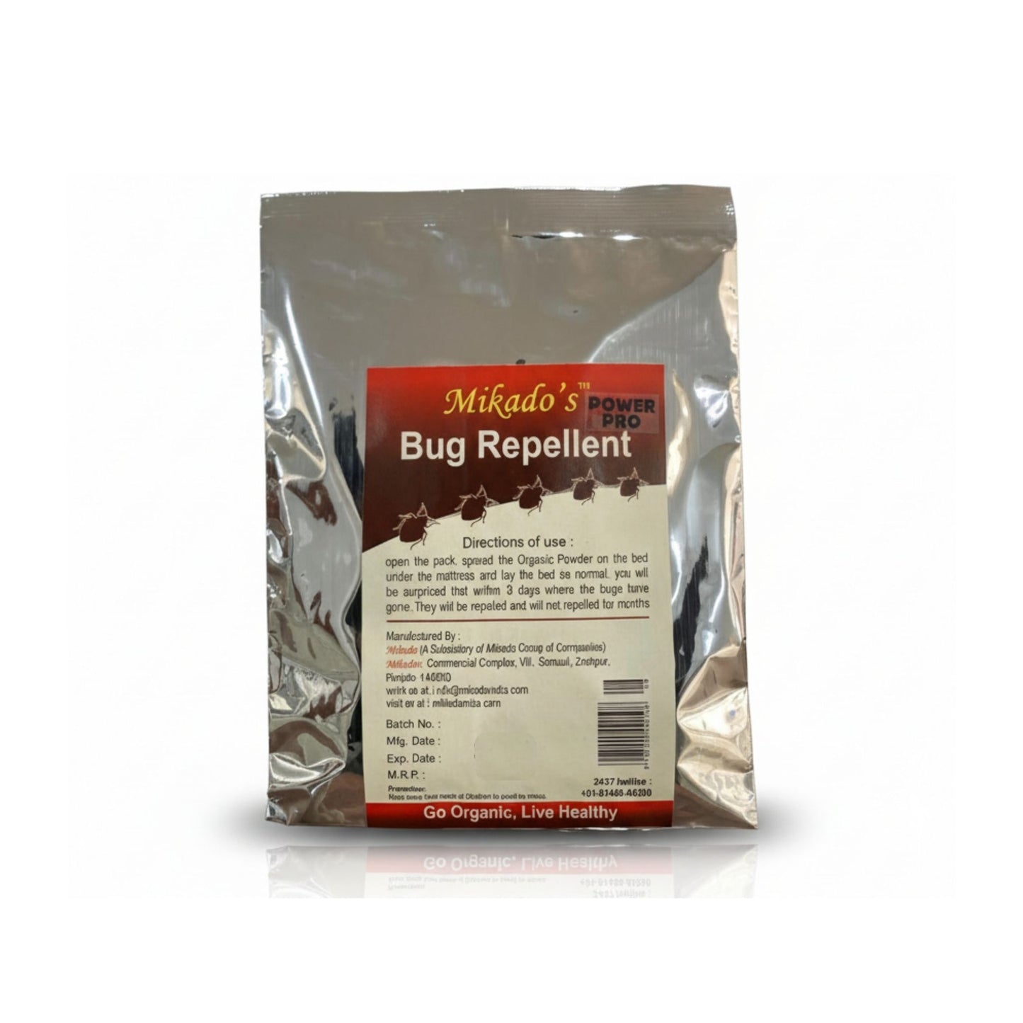 Mikado Power Pro Bug Repellent | Effective Against Ants, Cockroaches & More | Safe & Easy to Use | Home Protection