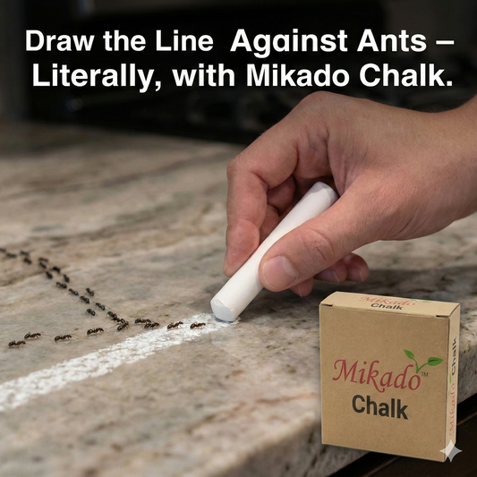 Draw the Line Against Ants – Literally, with Mikado Chalk
