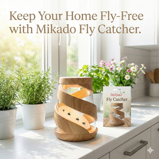 No Power? No Problem! Keep Your Home Fly-Free with Mikado Fly Catcher