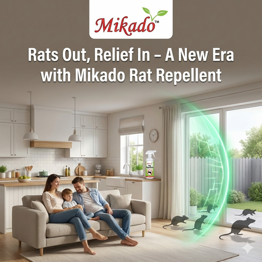 Rats Out, Relief In – A New Era with Mikado Rat Repellent