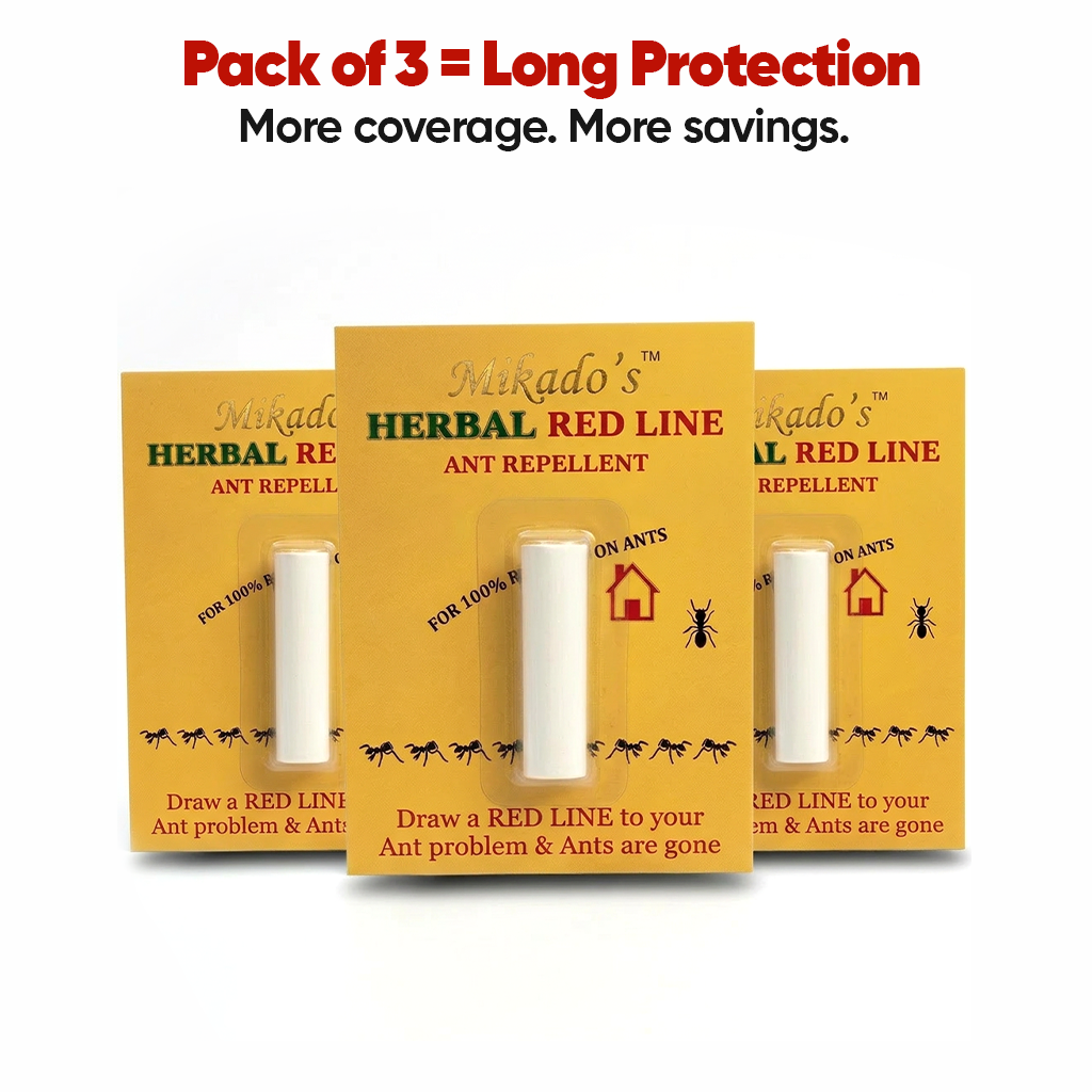 Mikado’s Ant Repellent Chalk | Reliable Ant Protection | No Mess | Long-Lasting Home Solution