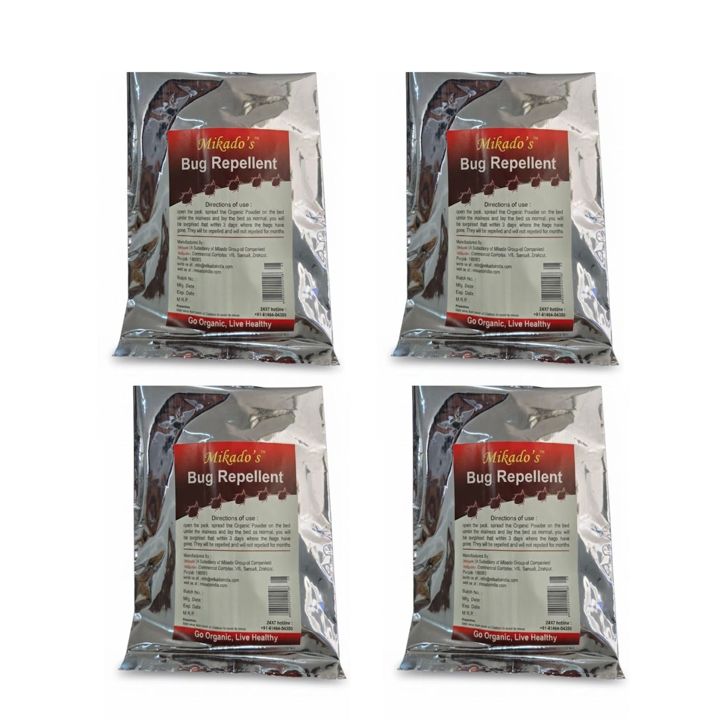 Mikado’s Bug Repellent | Strong Insect Control | Non-Toxic Formula | Long-Lasting Effect
