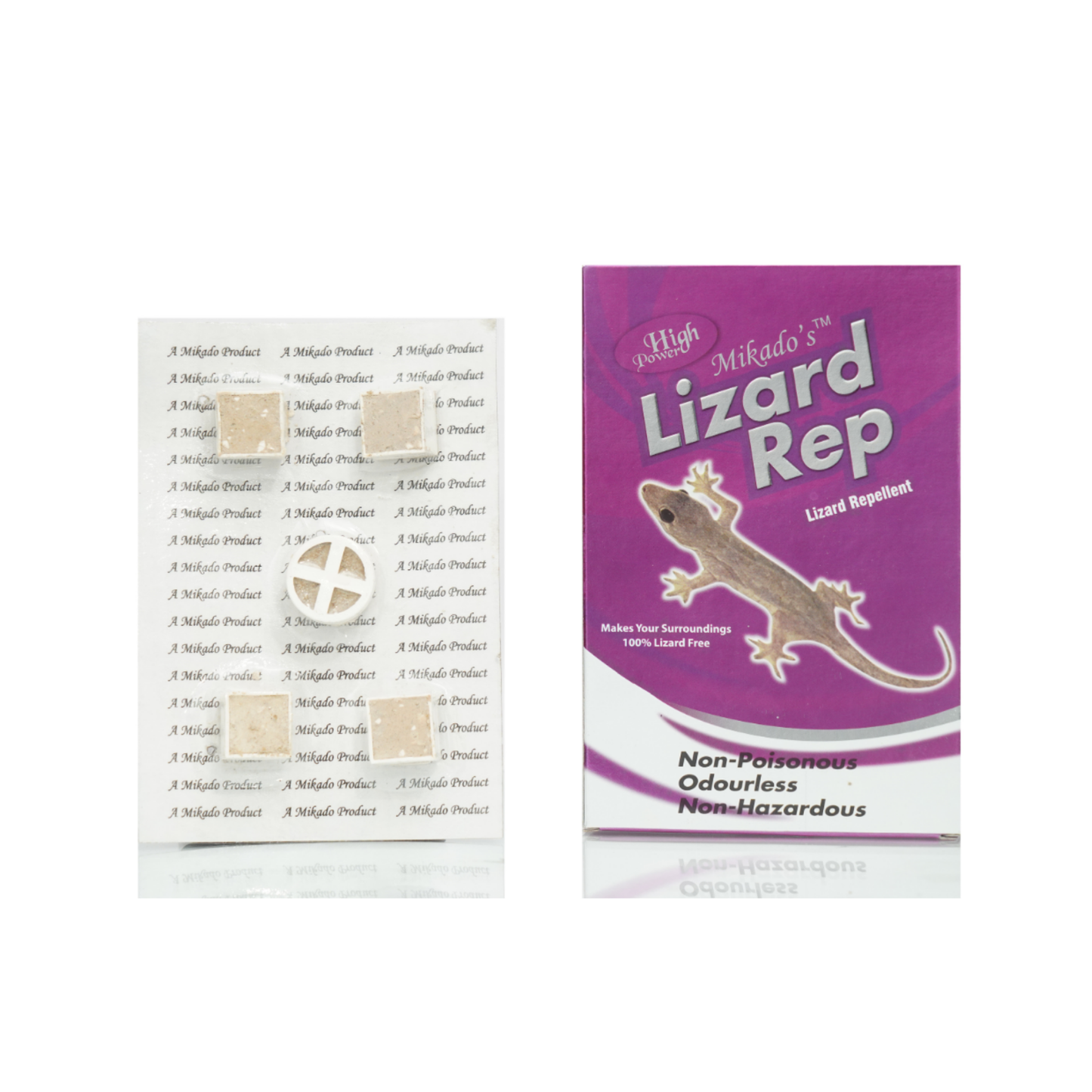 Mikado Home Protection Combo – Lizard Repellent, Cockroach Gel, Fly Catcher & Ant Chalk (HRL) | Safe & Non-Toxic