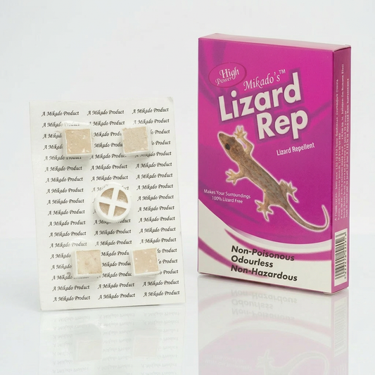 Mikado’s Lizard Repellent Cubes for Home | Non-Poisonous | Long-Lasting Protection | Safe & Easy to Use