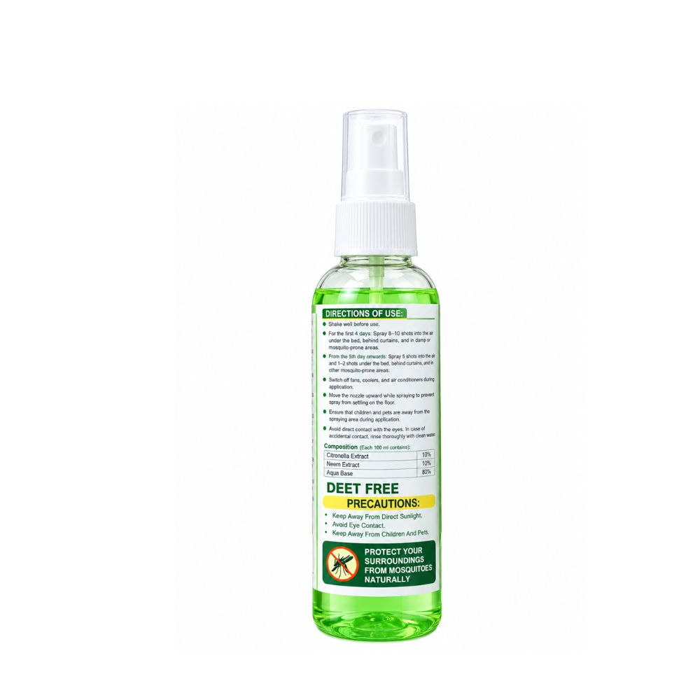 Mikado’s Mosquito Guard  Spray 100 ML | Fast-Acting Protection | Long-Lasting | Safe for Home Use