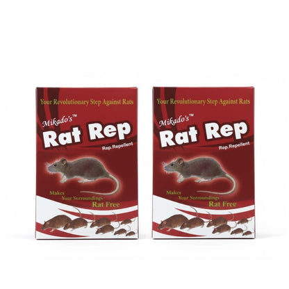 Mikado’s Rat Repellent | Safe & Effective Rodent Deterrent | Ideal for Home, Office & Storage
