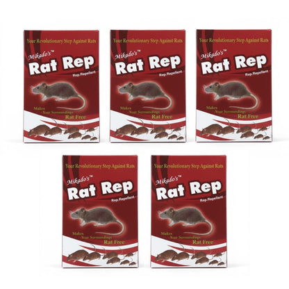 Mikado’s Rat Repellent | Safe & Effective Rodent Deterrent | Ideal for Home, Office & Storage
