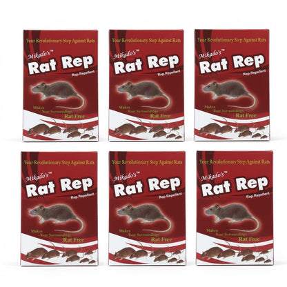 Mikado’s Rat Repellent | Safe & Effective Rodent Deterrent | Ideal for Home, Office & Storage