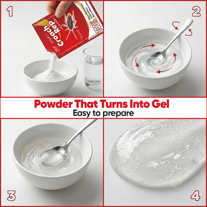 Mikado Cockroach Repellent Non-Poisonous Powder | Safe for Home & Kitchen | Easy Application | Strong Control