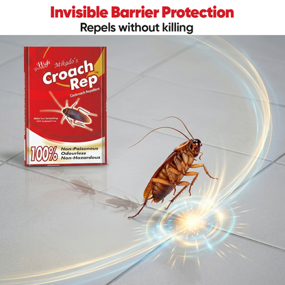 Mikado Cockroach Repellent Non-Poisonous Powder | Safe for Home & Kitchen | Easy Application | Strong Control
