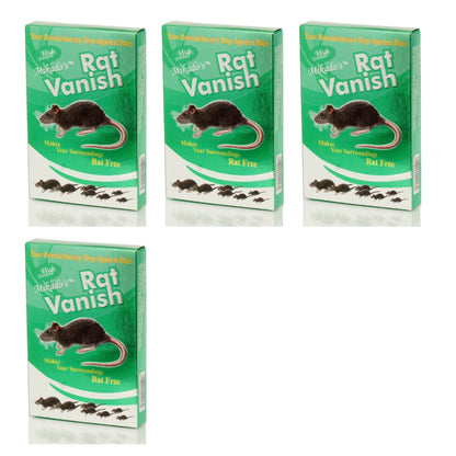 Rat Vanish | Powerful Rat Destroyer | Fast-Acting Rodent Control | Effective for Home & Warehouse