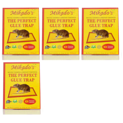 Mikado’s Glue Trap Big Size | High Strength Adhesive | Captures Rodents & Crawling Insects | Long-Lasting