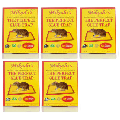 Mikado’s Glue Trap Big Size | High Strength Adhesive | Captures Rodents & Crawling Insects | Long-Lasting