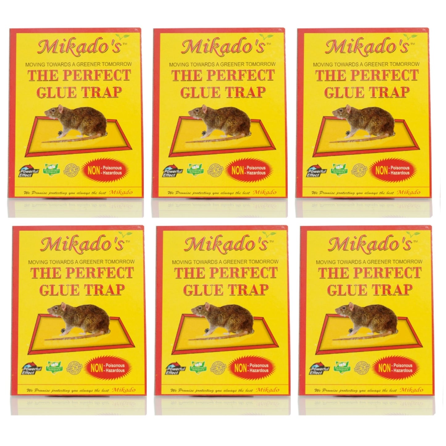 Mikado’s Glue Trap Big Size | High Strength Adhesive | Captures Rodents & Crawling Insects | Long-Lasting