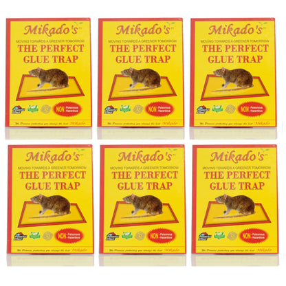 Mikado’s Glue Trap Big Size | High Strength Adhesive | Captures Rodents & Crawling Insects | Long-Lasting