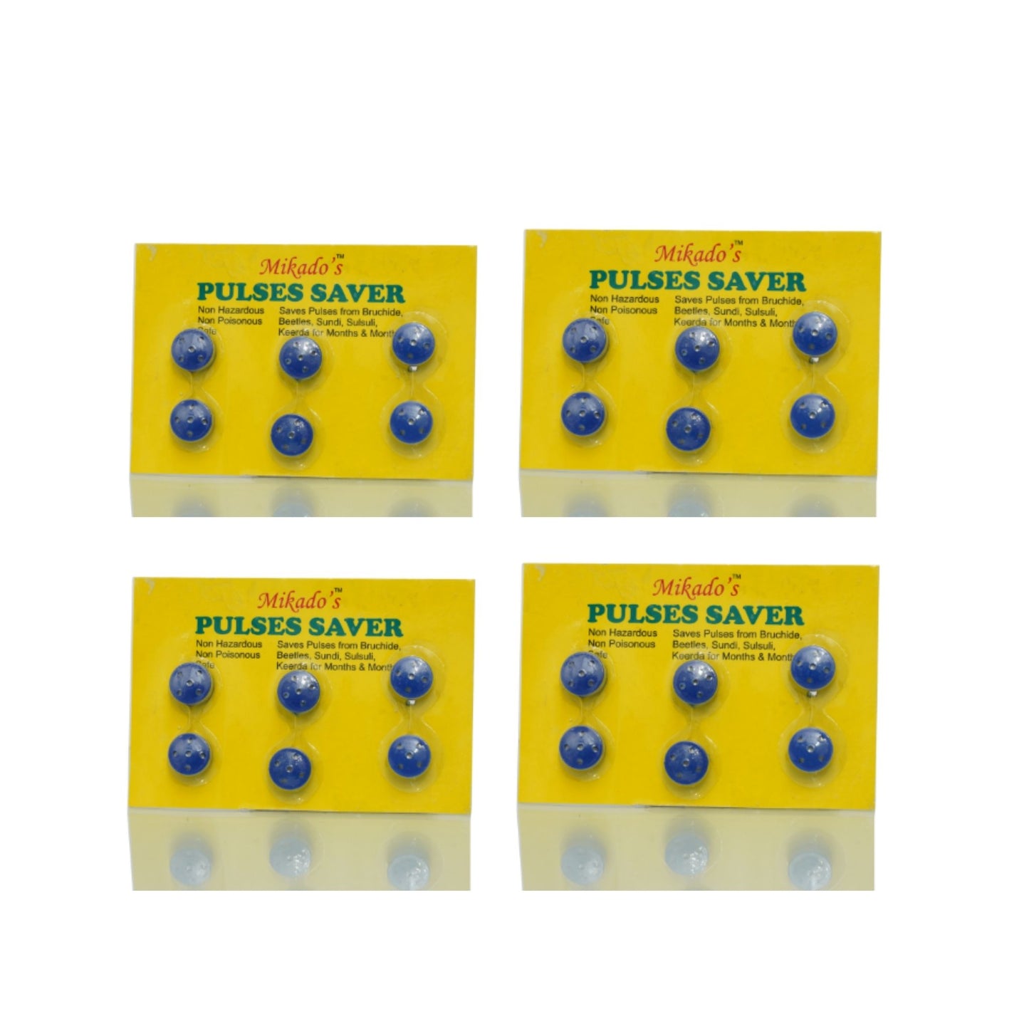Mikado Pulses Saver | Storage Protector for Pulses & Dry Foods | Non-Toxic | Reliable Protection