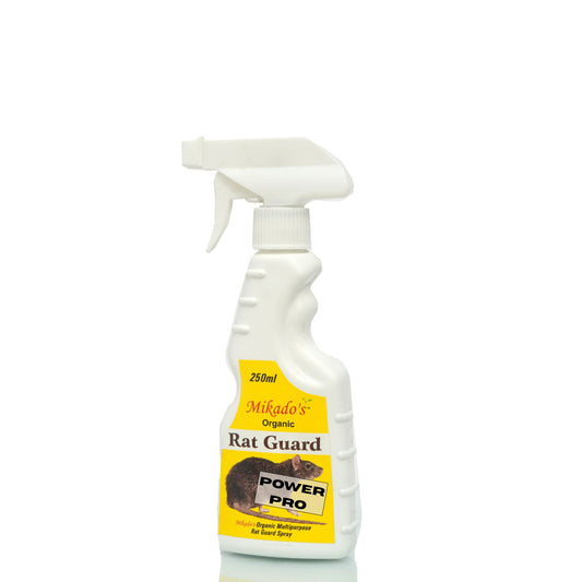 Mikado’s Rat Guard 250ML (Power Pro) | Prevents Rat Wire Cutting | Anti-Rodent Spray for Car & Home | Long-Lasting Protection