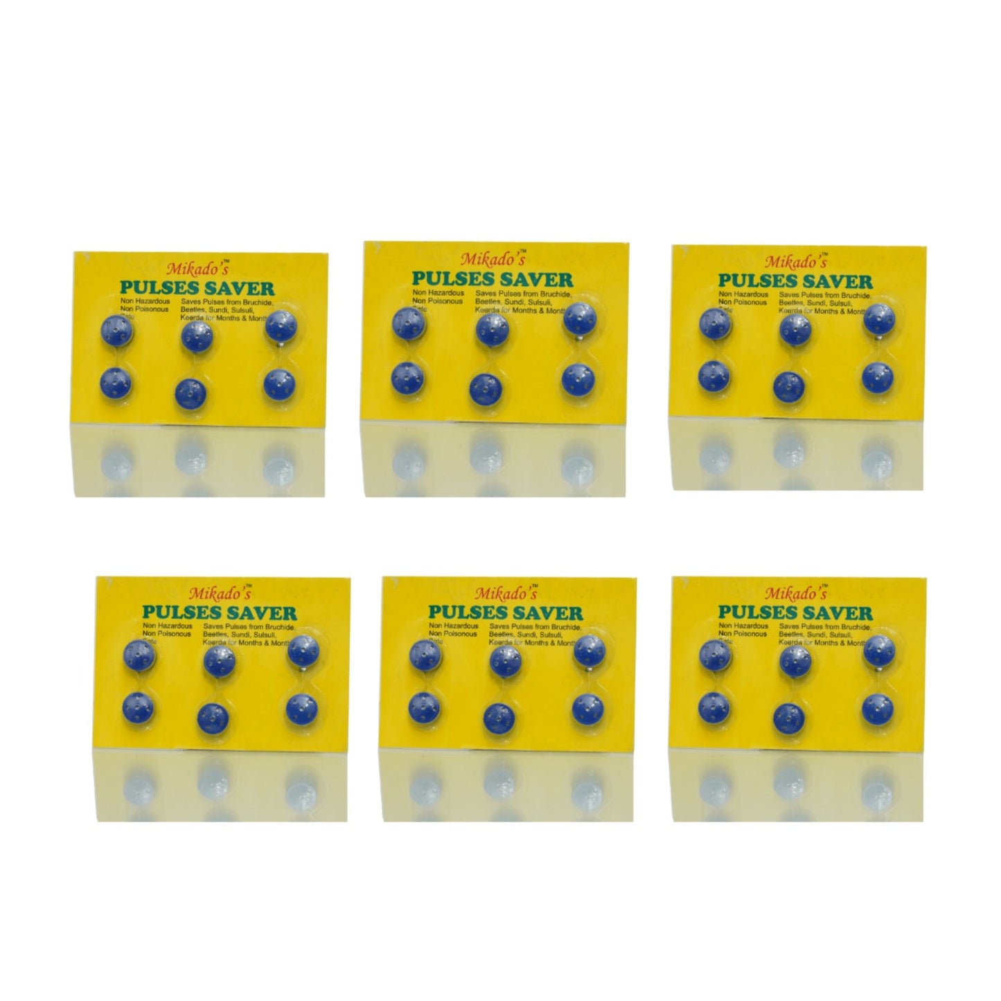 Mikado Pulses Saver | Storage Protector for Pulses & Dry Foods | Non-Toxic | Reliable Protection