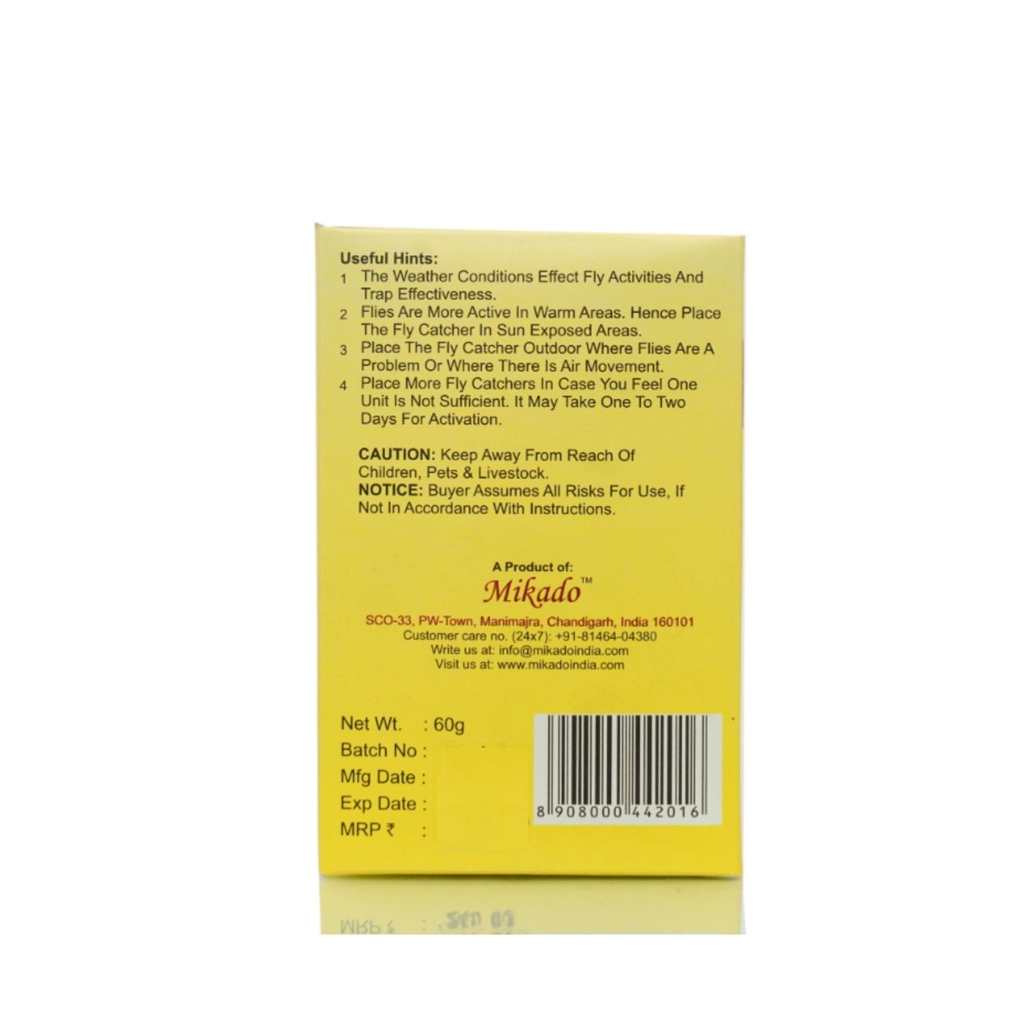 Fly Catcher (Regular) Non-Electric | Easy Fly Trap | No Power Needed | Safe & Effective