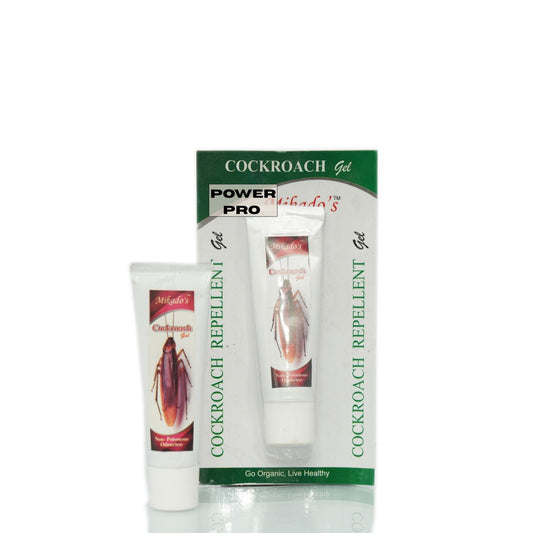 Mikado’s Cockroach Repellent Gel (Power Pro) | Non-Poisonous Formula | Safe & Effective Roach Control | Long-Lasting Protection