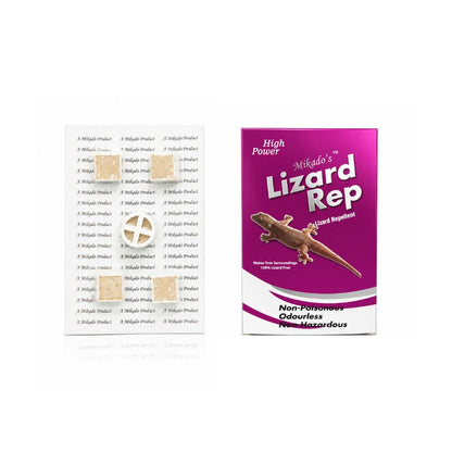 Mikado’s Lizard Repellent Cubes | Maintenance Free | Reliable Lizard Protection | Easy Application