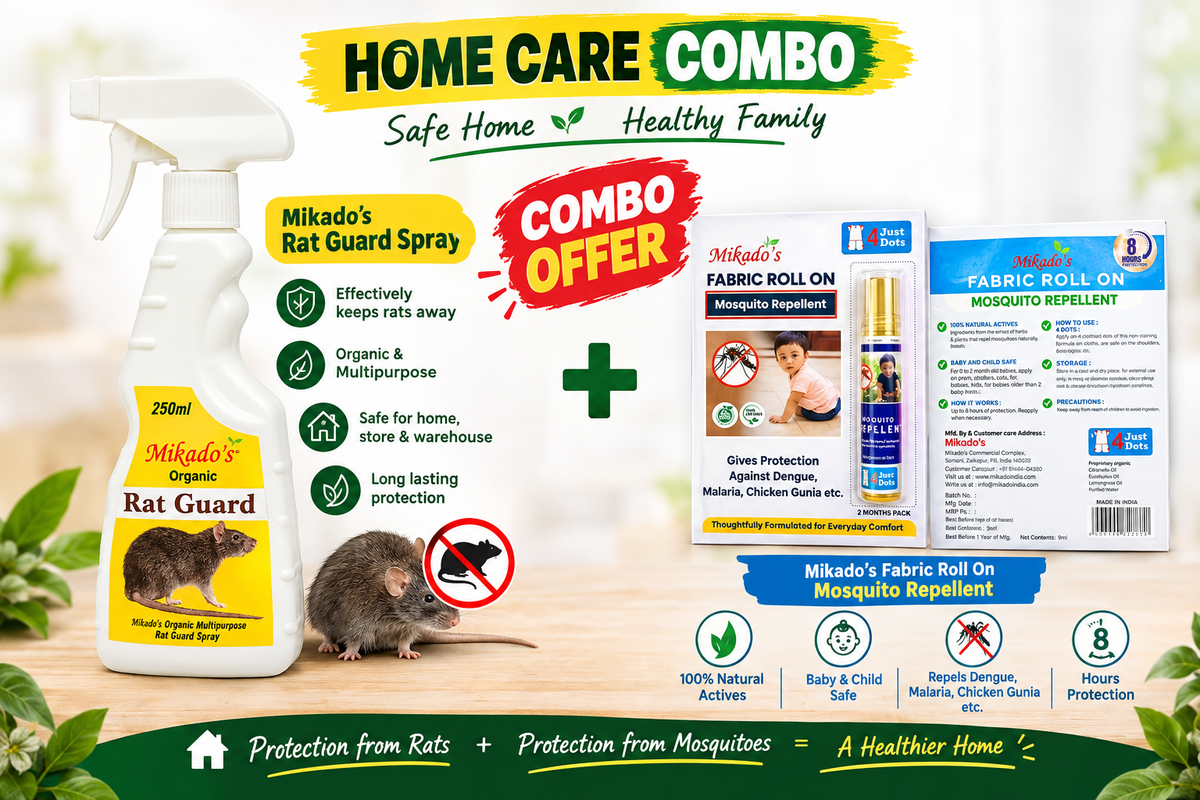 Free Gift Combo: Rat Guard 250ml + Mosquito Roll 10ml