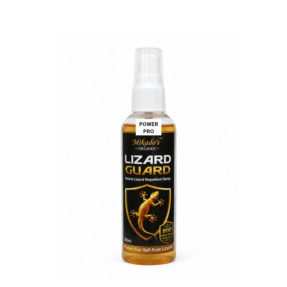 Mikado's  Lizard Guard Power Pro | Maintenance Free Formula | Keeps Lizards Away | Easy & Safe to Use