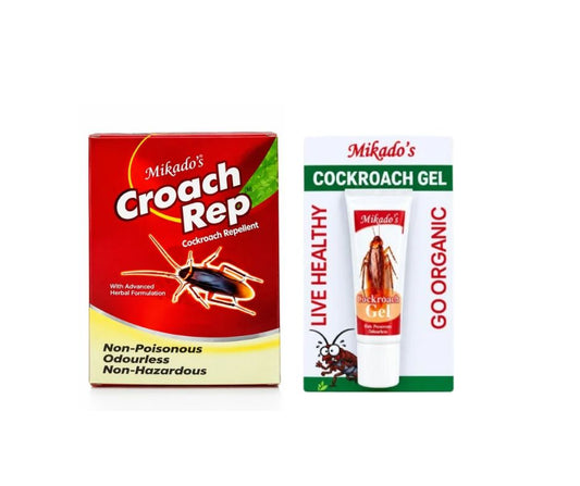Mikado’s Cockroach Repellent & Cockroach Gel Combo Pack